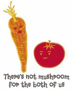Picture of Theres Not Mushroom Machine Embroidery Design