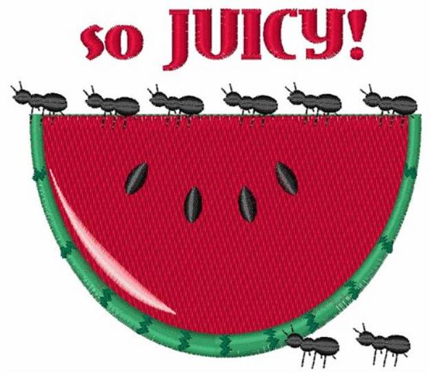 Picture of So Juicy Machine Embroidery Design