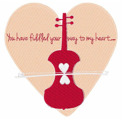 Fiddled Your Way Machine Embroidery Design
