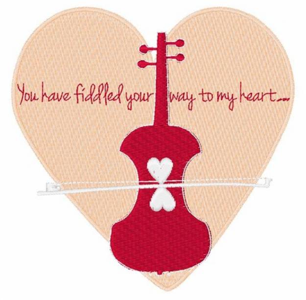 Picture of Fiddled Your Way Machine Embroidery Design