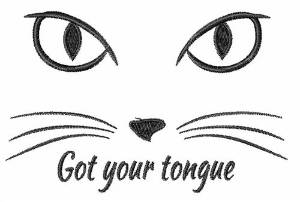 Picture of Got Your Tongue Machine Embroidery Design