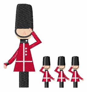 Picture of Beefeaters Machine Embroidery Design