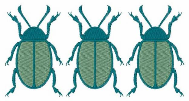 Picture of Beetle Machine Embroidery Design