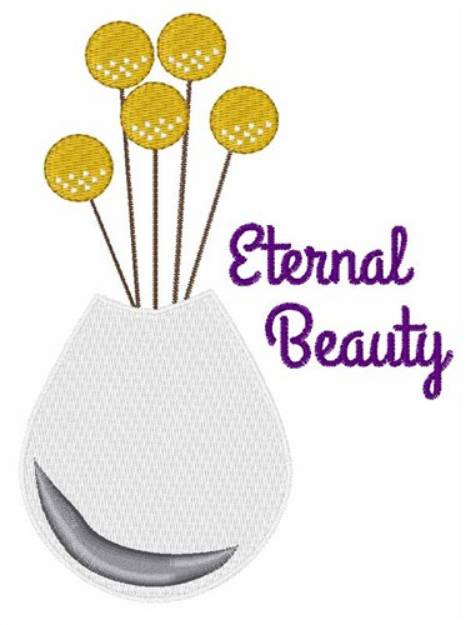 Picture of Eternal Beauty Machine Embroidery Design