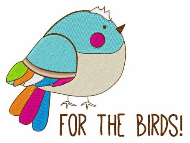 Picture of For The Birds Machine Embroidery Design