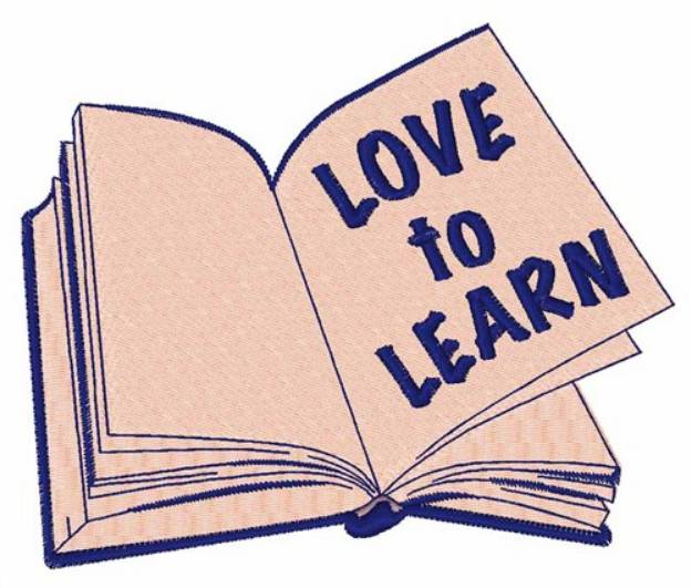 Picture of Love To Learn Machine Embroidery Design