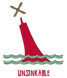 Picture of Unsinkable Machine Embroidery Design