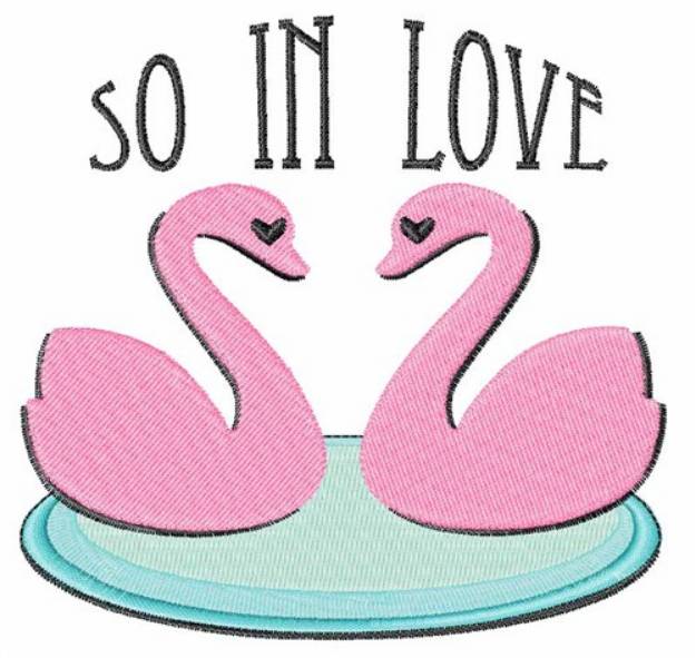 Picture of So In Love Machine Embroidery Design