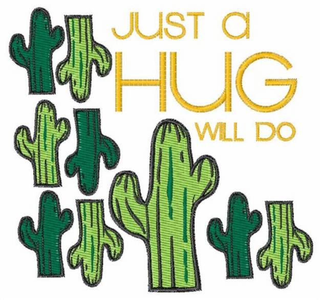 Picture of Just A Hug Machine Embroidery Design