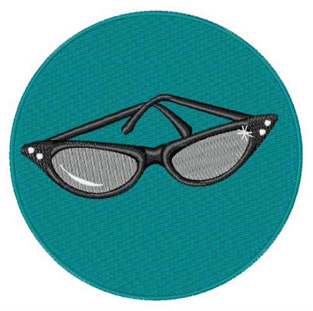 Picture of Sunglasses Machine Embroidery Design