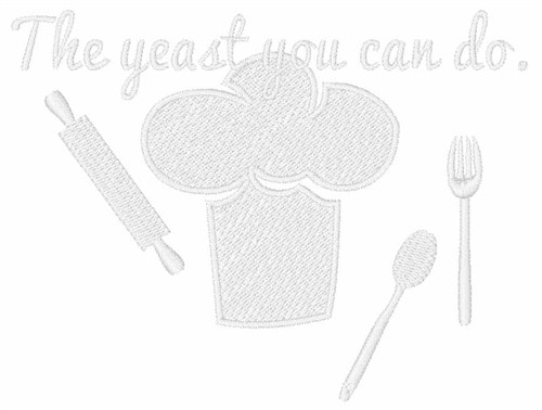 Yeast You Can Do Machine Embroidery Design