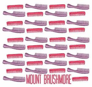Picture of Mount Brushmore Machine Embroidery Design