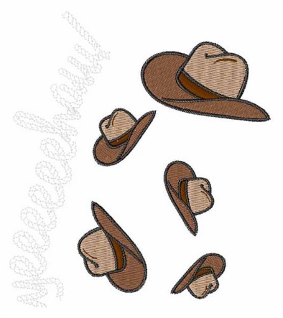 Picture of YeeHaw Machine Embroidery Design