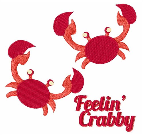 Fellin Crabby Machine Embroidery Design
