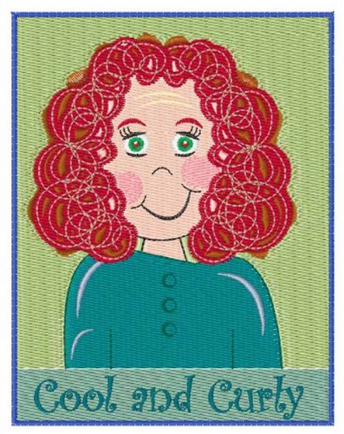 Picture of Cool And Curly Machine Embroidery Design