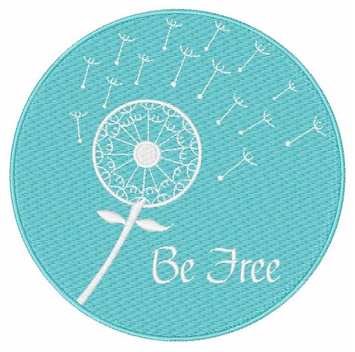 Be Free Machine Embroidery Design