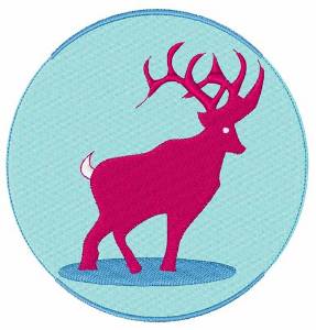 Picture of Deer Machine Embroidery Design