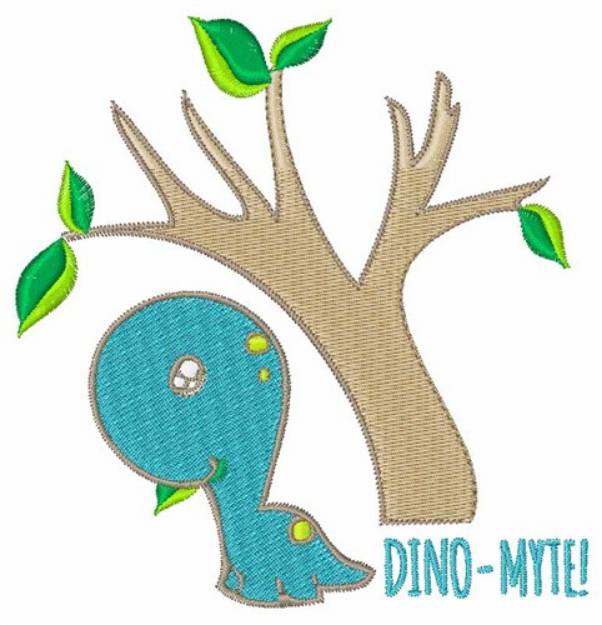 Picture of Dino-Mite Machine Embroidery Design