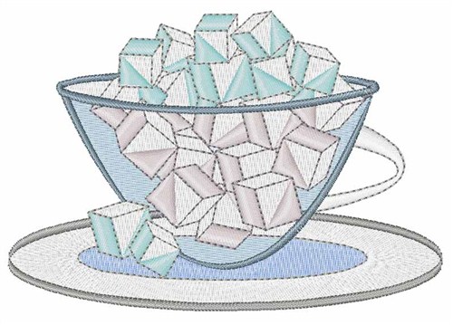 Sugar Cubes Machine Embroidery Design