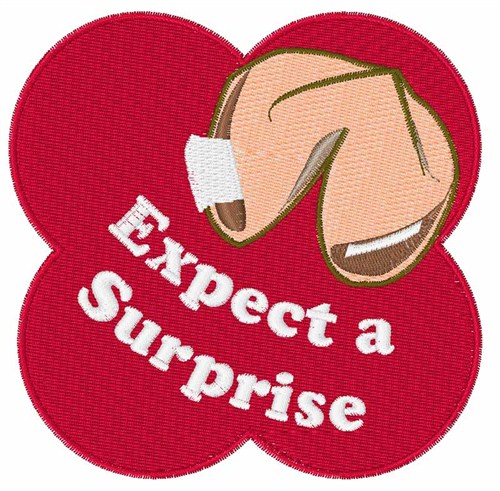 Expect A Surprise Machine Embroidery Design