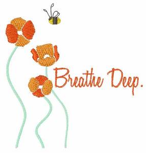 Picture of Breathe Deep Machine Embroidery Design