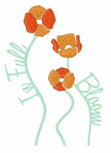 In Full Bloom Machine Embroidery Design