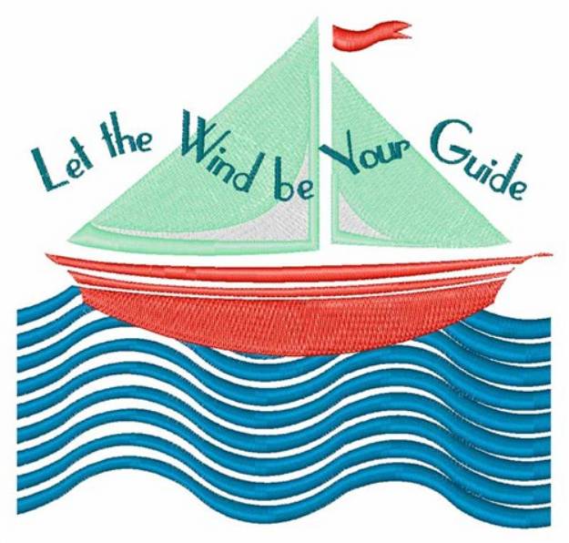 Picture of Wind Be Your Guide Machine Embroidery Design