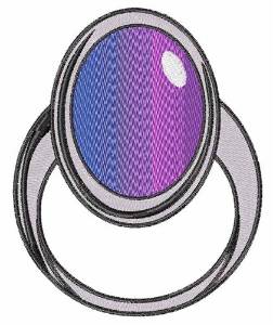 Picture of Mood Ring Machine Embroidery Design