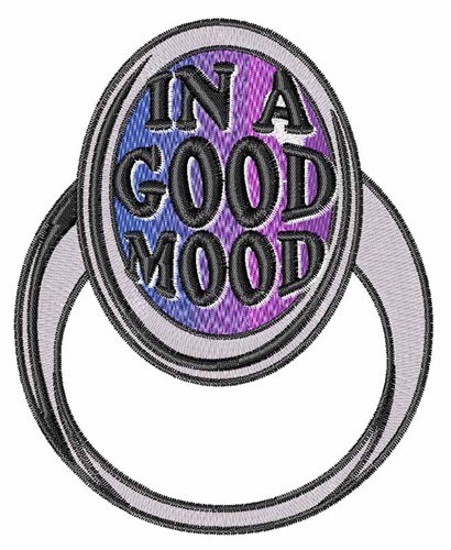 In A Good Mood Machine Embroidery Design
