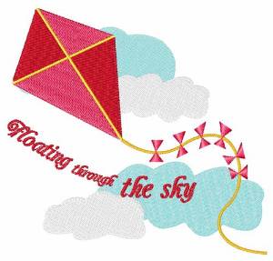 Picture of Floating Through The Sky Machine Embroidery Design