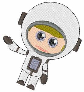 Picture of Astronaut Boy Machine Embroidery Design