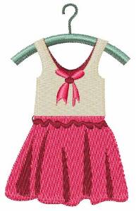 Picture of Girl Dress Machine Embroidery Design