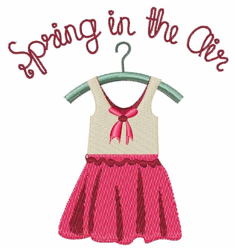 Spring in the Air Machine Embroidery Design