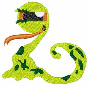 Picture of Alien Snake Machine Embroidery Design