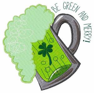 Picture of Green and Merry Machine Embroidery Design