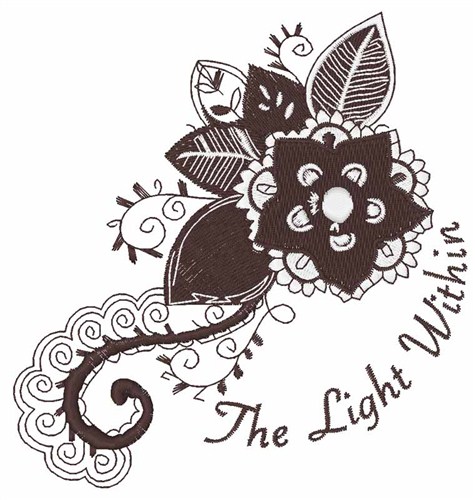 The Light Within Machine Embroidery Design