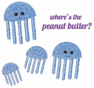 Picture of Peanut Butter Machine Embroidery Design