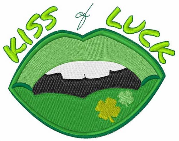Picture of Kiss of Luck Machine Embroidery Design