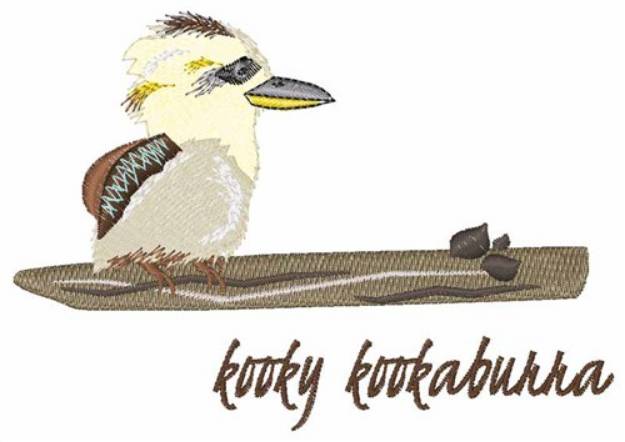 Picture of Kooky Kookaburra Machine Embroidery Design