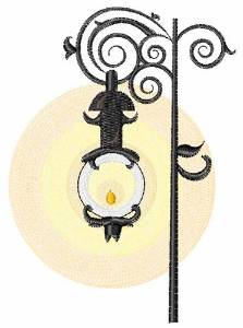 Picture of Street Light Machine Embroidery Design