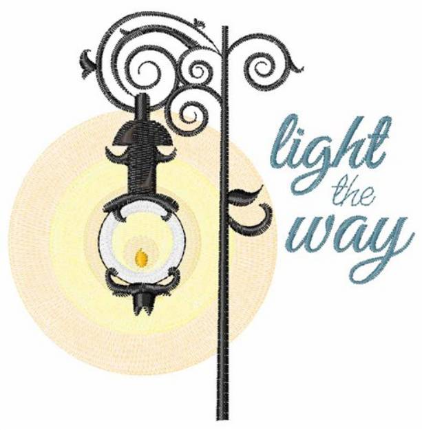 Picture of Light the Way Machine Embroidery Design