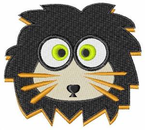 Picture of Cartoon Lion  Head Machine Embroidery Design