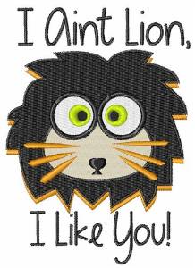 Picture of Lion Like Machine Embroidery Design