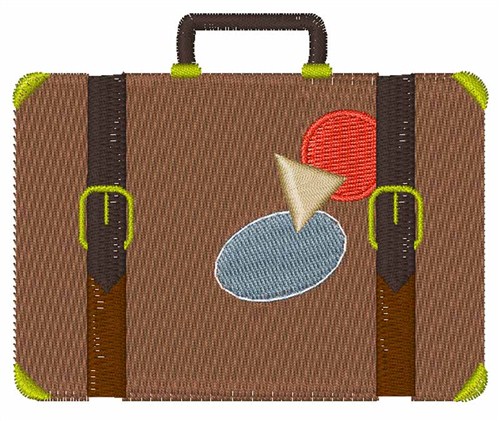 Luggage Case Machine Embroidery Design