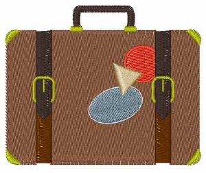 Picture of Luggage Case Machine Embroidery Design