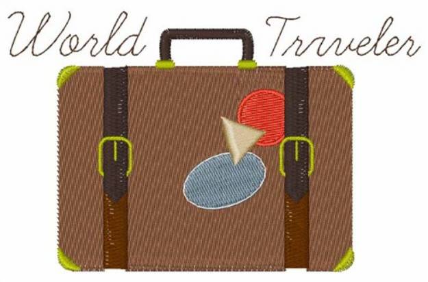 Picture of World Traveler Machine Embroidery Design