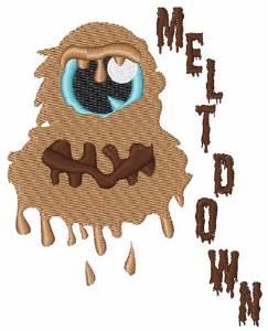 Picture of Meltdown Monster Machine Embroidery Design