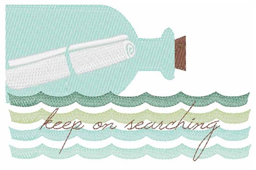 Keep Searching Machine Embroidery Design