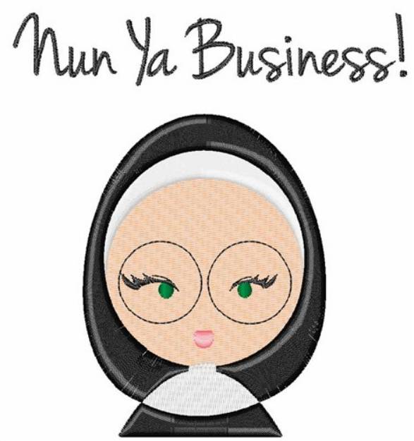 Picture of Nun Ya Business Machine Embroidery Design