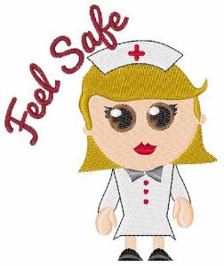 Picture of Feel Safe Machine Embroidery Design